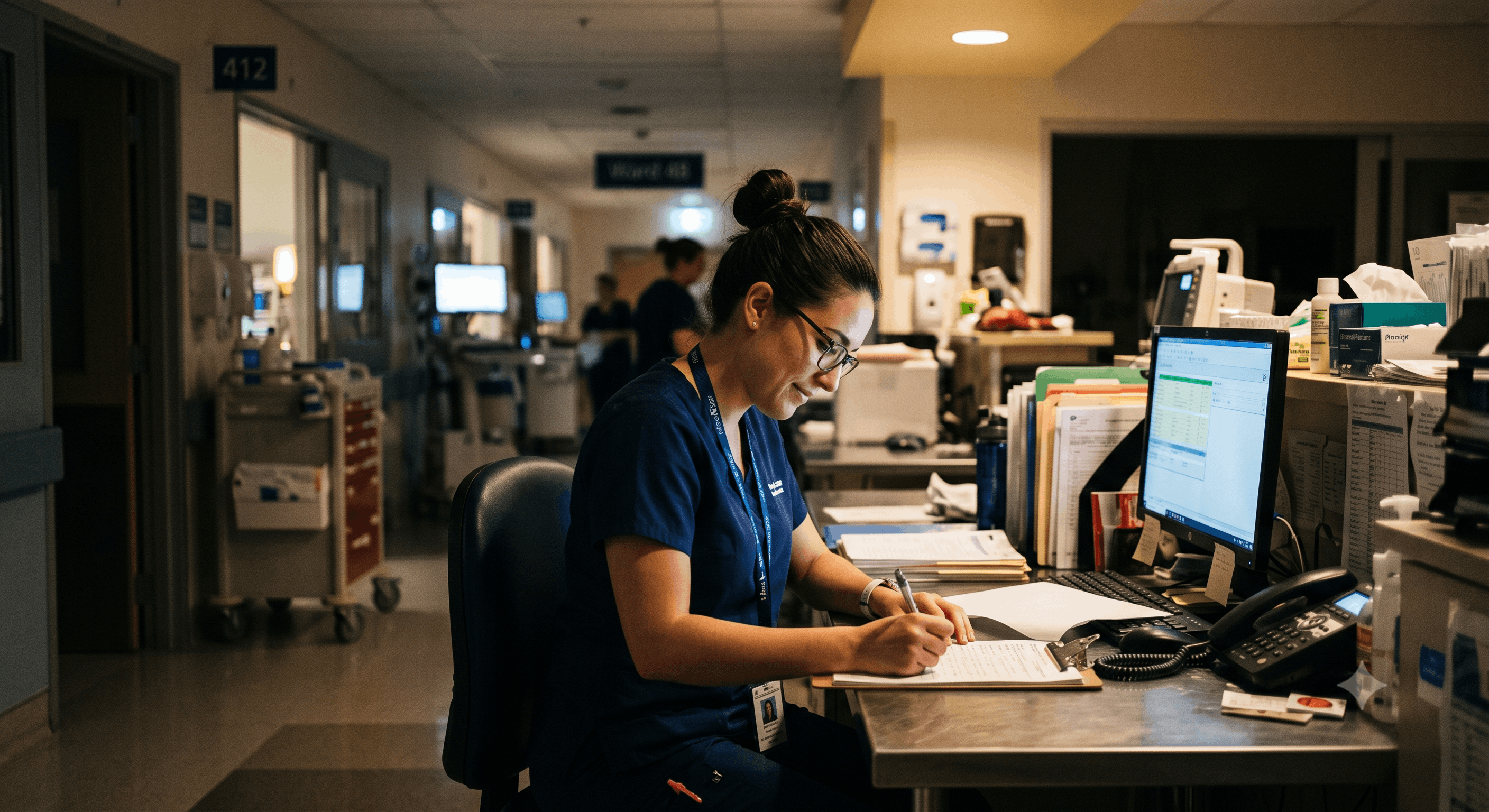 Nurse-Working-Nightshift